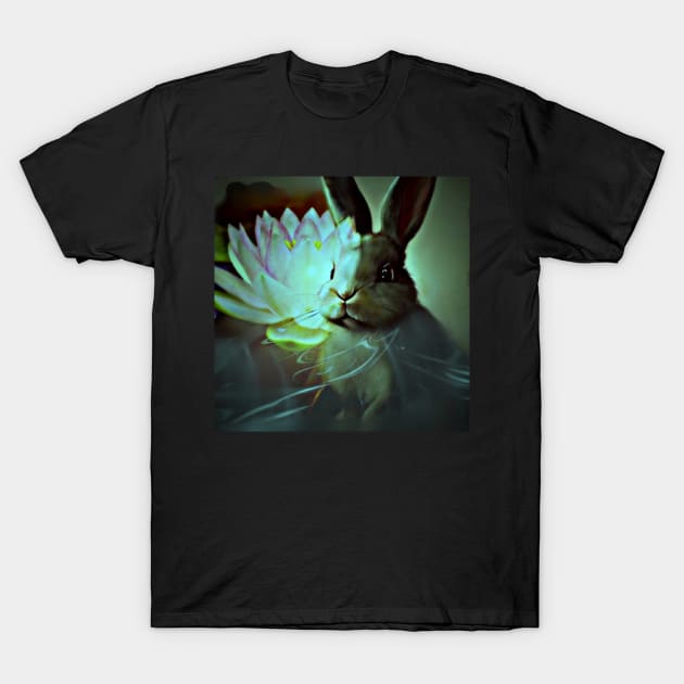 Delightfull Lotus Bunny T-Shirt by Share_1